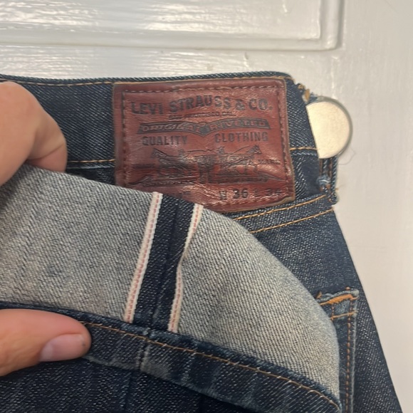 Levi’s salvage edge 514 leather patch - Picture 3 of 6